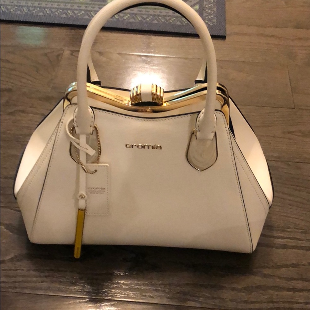 White Cromia satchel